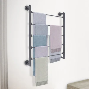Wandhalterung Schal Display Ständer Gold Badezimmer Handtuchhalter Eingang Schal Halter. - Bild 1 von 12