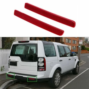FOR Land Rover LR3 LR4 Range Rover Sport Right Left Rear Bumper Red Reflector - Picture 1 of 11