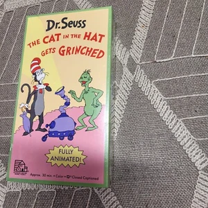 Dr. Seuss - The Cat in the Hat Gets Grinched 1982 (VHS, 1994) New Factory Sealed - Picture 1 of 6