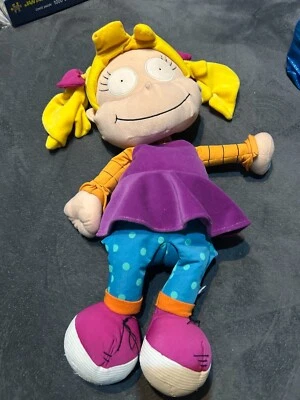 Boneca de Pelúcia Nickelodeon Rugrats Angelica Pickles Beanbag (60cm 24") Grátis P+P - Imagem 1 de 3