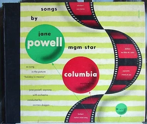 78 RPM 10" Set: x-271 Songs By Jane Powell Ave Maria Holiday in Mexico Christmas - Picture 1 of 19