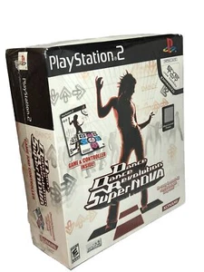 PlayStation 2 DANCE DANCE REVOLUTION SUPER NOVA Bundle -Game(Open) & Mat(New) - Picture 1 of 24
