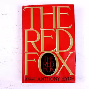 The Red Fox by Anthony Hyde (1985, Hardcover DJ Fiction Novel - Picture 1 of 6