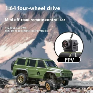 SNICLO Wireless FPV RC Car 1/64 Scale - 4WD Off-Road Crawler Toy with HD Camera - Picture 1 of 16