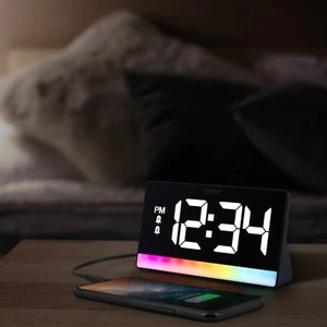 La Crosse Technology Digital Color Changing Deep Sleep Alarm Clock - Picture 1 of 12
