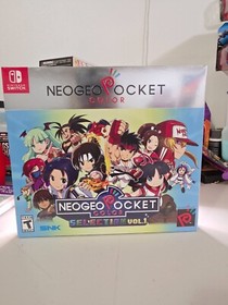 Neo Geo Pocket Color Selection Vol 1 Classic Edition (Switch) NEW SEALED LRG Box