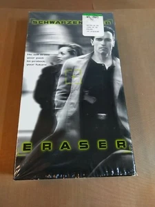Eraser (VHS, 1996) Arnold Schwarzenegger - Picture 1 of 4