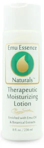 THERAPEUTIC MOISTURIZING LOTION W/ EMU OIL 8OZ EMU ESSENCE NATURALS PARABEN FREE - Picture 1 of 1