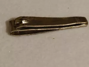 Vintage silberfarbene Lite-R Nagelknipser Venice FL 3 1/4 Zoll lang Made in USA - Bild 1 von 13