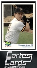 Pasquale Arace 1992 Classic Best Salem Buccaneers #8  Pittsburgh Pirates