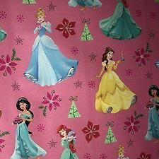 Disney Princess 2 Rolls Hallmark Holiday Gift Wrapping Paper 40 Sq Ft