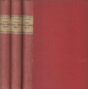 Lettere ad una famiglia inglese. 1844-1872. Giuseppe Mazzini. nd. . - Foto 1 di 1