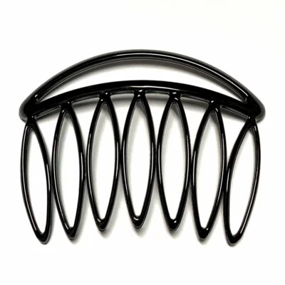 Hair Side Comb Large Spanish Fork Pick Stick Bun Colorful VTG New Made in France - Image 1 of 2