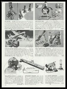 1961 Ad Mr. Machine, Flying Fox, Marine Raider ,Remco   Metal Sign 9" x 12"
