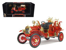 1914 Model T Ford Fire Engine Road Signature 24k Gold Plated Coin Diecast 1 18