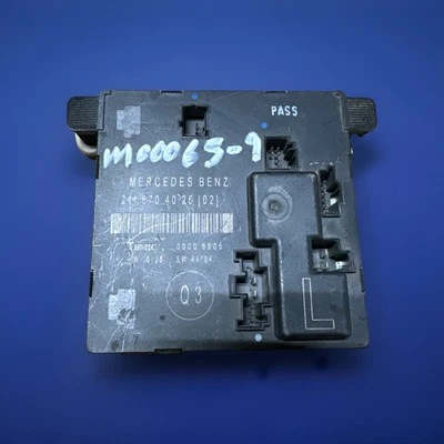 MERCEDES-BENZ E CLASS W211 LEFT HAND REAR DOOR CONTROL MODULE OEM⭐a2118704026 - Image 1 of 2
