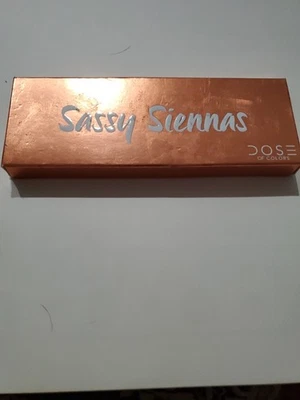 DOSE OF COLORS SASSY SIENNAS EYESHADOW PALETTE - Ltd Ed - BNIB - Image 1 of 2