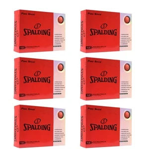 NEW Spalding Pure Speed Golf Balls - 6 Dozen Red Retail: $149.99 - Picture 1 of 2
