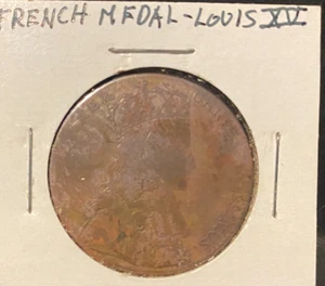 FRANCE, ND, LOUIS XV, Token-Medal?, circulated - Picture 1 of 2