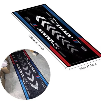 Nuevo Alfombrilla Alfombra Piso Moto Taller Showroom Garaje Alfombrilla Para BMW S1000R Foto 1 de 4