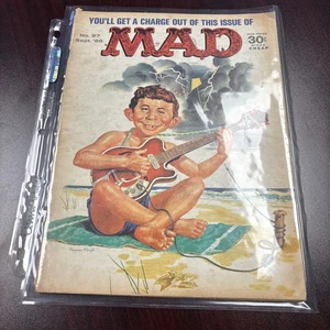 Vintage ~ Mad Magazine #97, You'll Get A Charge Out Of ~ Sept 65 - Bild 1 von 2