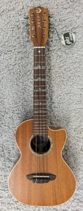 Luna Uke HTT 8 High Tide Tenor 8 String Mahogany Acoustic Electric Ukulele w/Bag - Picture 1 of 9