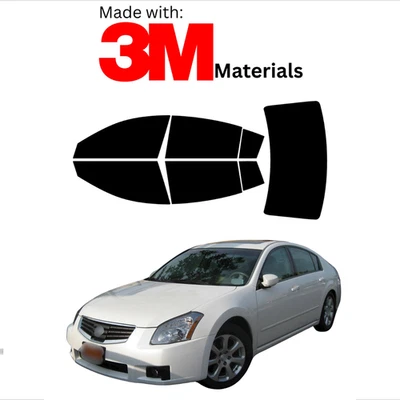 Tinte de ventana precortado para Nissan Máxima Sedán 04-08 cerámica estable hecho con 3M Foto 1 de 4