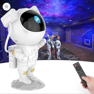 SFOUR Astronaut Galaxy Projector Night Light,Lights for Bedroom,Kids White - Bild 1 von 2