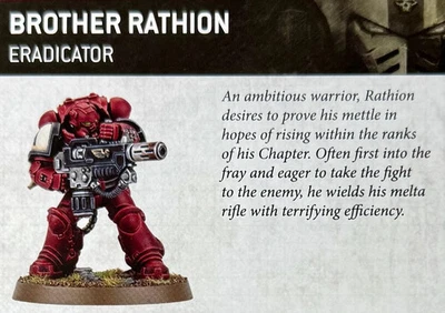 Warhammer 40K Dawn of War Onslaught Brother Rathion - Image 1 of 2