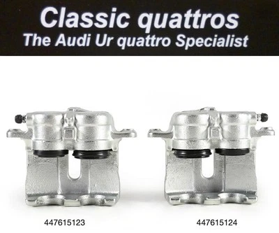 PINZAS FRENO DELANTERAS AUDI UR QUATTRO TURBO CUPÉ MB-RR-100-200 447615124 Y 3 Foto 1 de 3