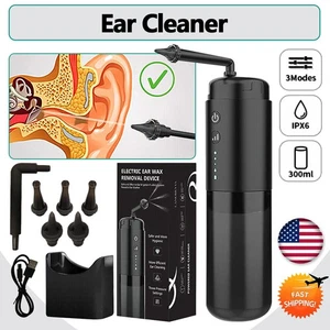Water Powered Ear Cleaner - Ear Wax Removal Tool - Earwax Washer Lavage Kit - Picture 1 of 13