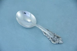 Wallace Grande Baroque Sterling Silver 4" Baby Spoon No Monogram - Picture 1 of 7
