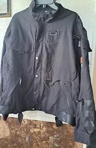 MEN'S BLACK SHORT JACKET 2XL NWOT - Picture 1 of 14