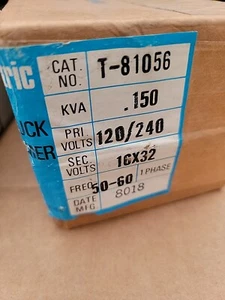 Acme T-81056 POWER TRANSFORMER 120/240VAC 50/60HZ 16/32vac .150kva 1 Phase - Picture 1 of 4