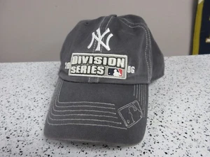 Cappello New York Yankees Strapback Baseball MLB 2006 Division Series Champions nuovo con etichette - Foto 1 di 7