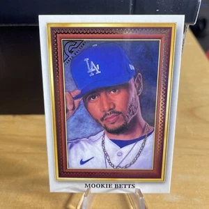 Mookie Betts 2022 Topps Gallery Portrait Gallery PG-17 Los Angeles Dodgers - Picture 1 of 10