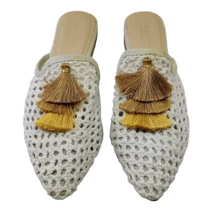 Rag & Co Miriam Woven Mules Flats Boho Style Size 8 EUR 39 - Picture 1 of 13