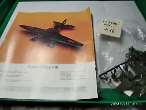 REVELL 1/72- EDIZ.FABBRI 1973-POLIKARPOV I-16- KIT SIGILLATO CON ISTRUZIONI - Foto 1 di 1