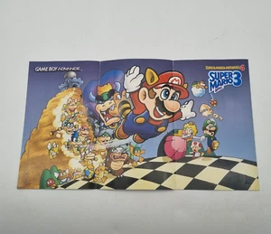 Mini póster folleto - Super Mario Advance 4 Game Boy Advance 2003 - Imagen 1 de 3