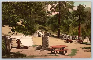 Postcard Big Pines Recreation Camp, Los Angeles County California Unposted - Picture 1 of 2