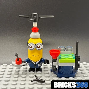 Lego Nuevo AVL Tim Minifigura Minions 75580 Despicable Me 4 - Cabeza Voladora - Imagen 1 de 7