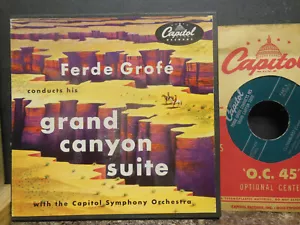 Ferde Grofe Conducts His Grand Canyon Suite, 3 x 45 RPM Box NM (TE) - Picture 1 of 3