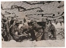 WWII FRENCH 75mm FIELD & ANTI TANK GUN & CREW WESTERN DESERT 1942 Photo Y 256
