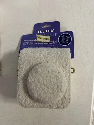 Fujifilm Instax Mini 12 Decorative Camera Case – Cream - Image 1 of 2