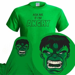 Kids Ask Me About My Hulk Funny Flip Over T Shirt Halloween - Picture 1 of 2