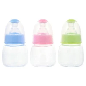 Mini Baby Bottles 3pcs Nursing Baby Bottle Plastic Travel Food Feeder for Mil... - Picture 1 of 9