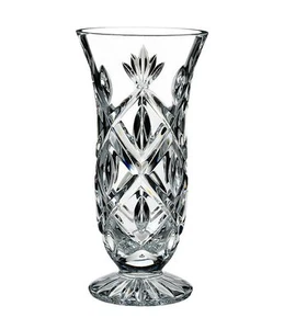 NEW Waterford Crystal Green Hills Footed Vase 8" - Retails $99 - Picture 1 of 1
