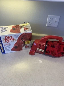 Royal Dirt Devil PLUS Hand Vacuum Model 08130 Red Corded Tested w/Box - Picture 1 of 11
