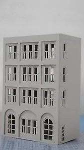 Outland Models Railway Modern City Building 4-Story House / Shop N Gauge 1:160 - Picture 1 of 2