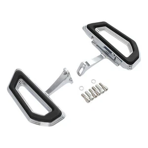 Passenger Floorboard Footboard Pegs For Harley Touring Electra Road Glide 93-24 - Picture 1 of 10